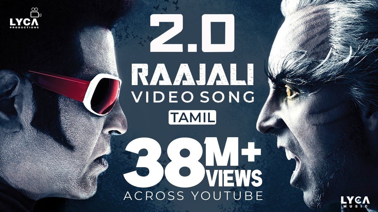 Raajali Video Song  20 Tamil Songs  4K  Rajinikanth  Akshay Kumar  Amy Jackson  AR Rahman