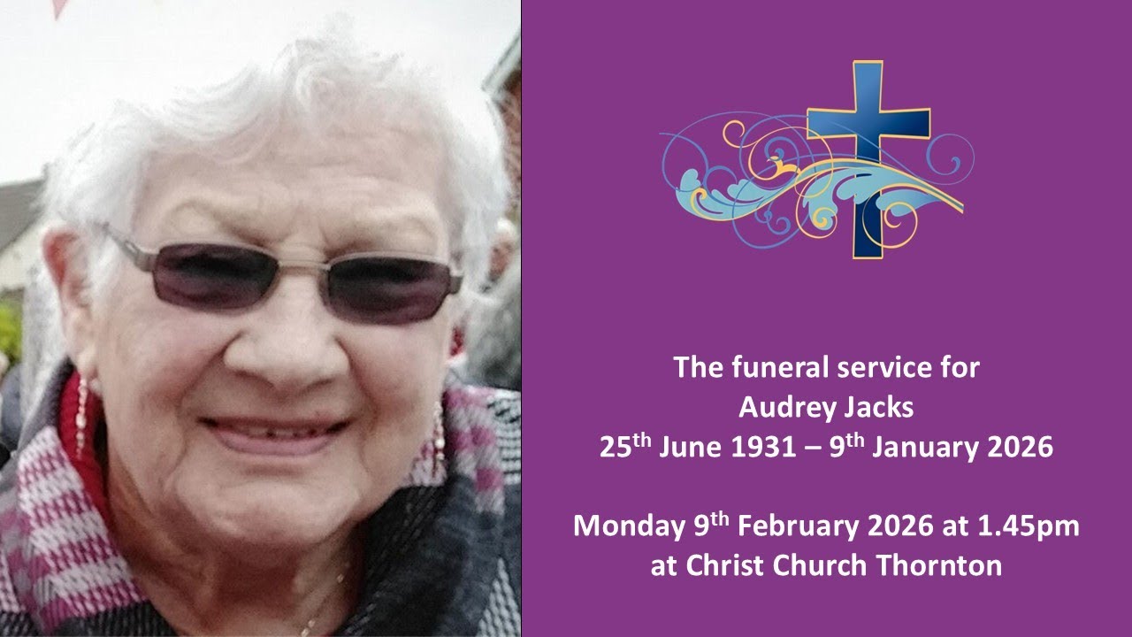 Funeral Service for Audrey Jacks - YouTube