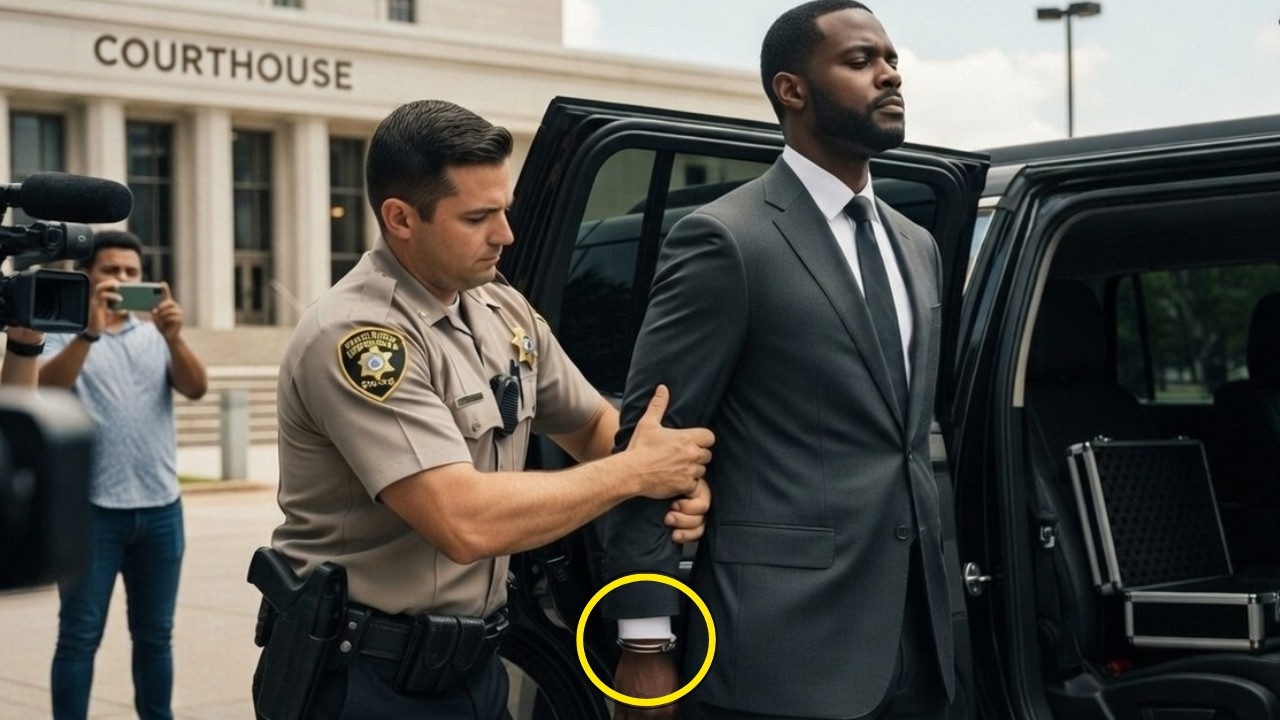 Deputy Cuffs a Black Army General Outside a Courthouse — Then Federal SUVs Storm His Station