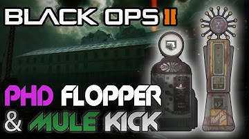Black Ops 2 - How To Find "PHD Flopper" & "Mule Kick" In "Mob of the Dead" (BO2 Zombies)