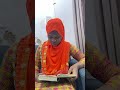 Reciting the holy book