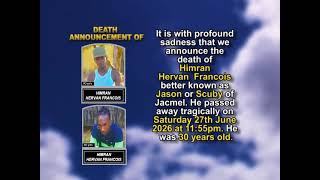 Himran Hervan Francois Short Obituary