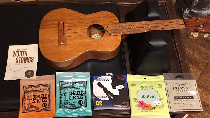 Concert Ukulele String Comparison- Fremont/Worth/E...