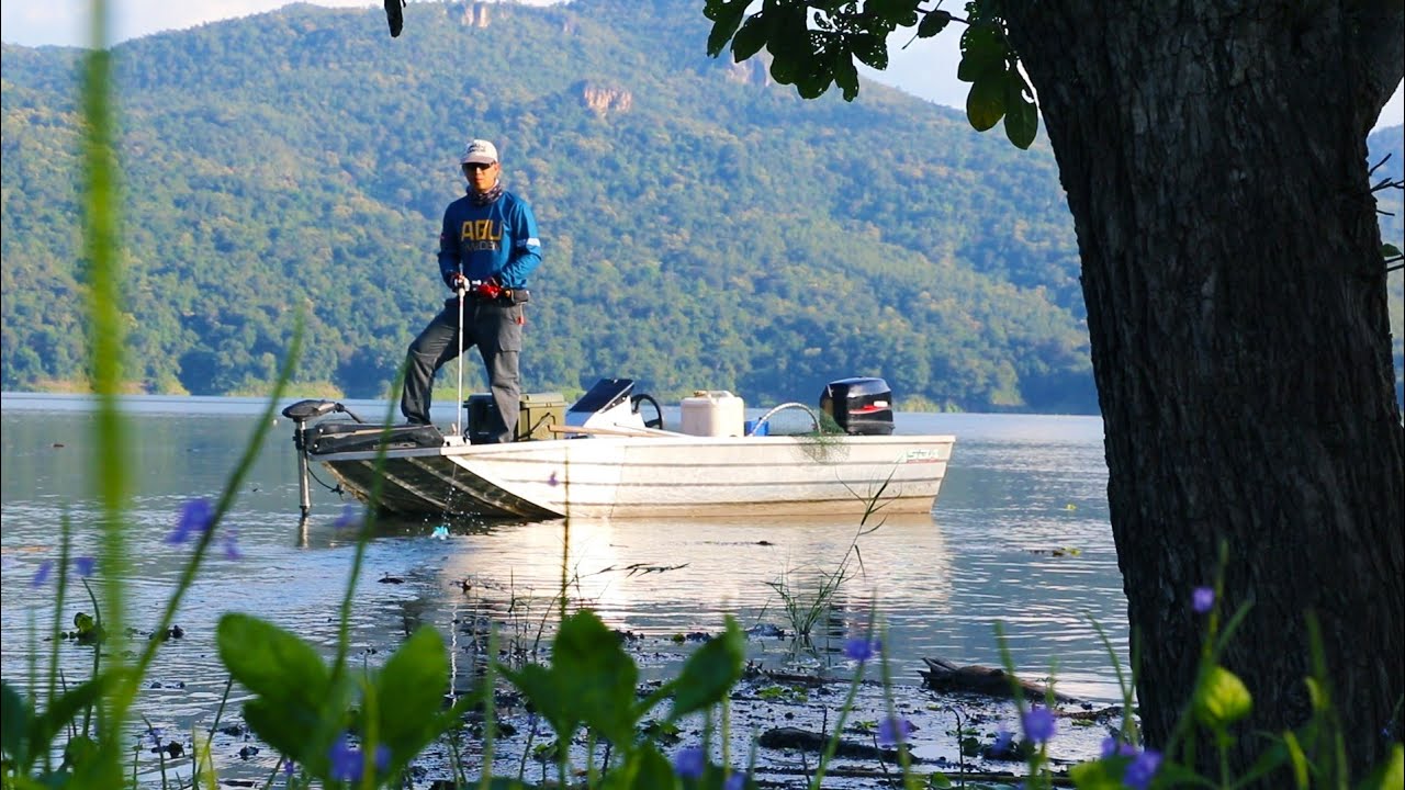 ตั้งแค้มป์ตกปลาตามล่า RED BALL กลางหุบเขาใหญ่ไร้สัญญาณ P.NU FISHING