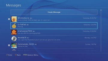 How to Delete Messages on PS4!