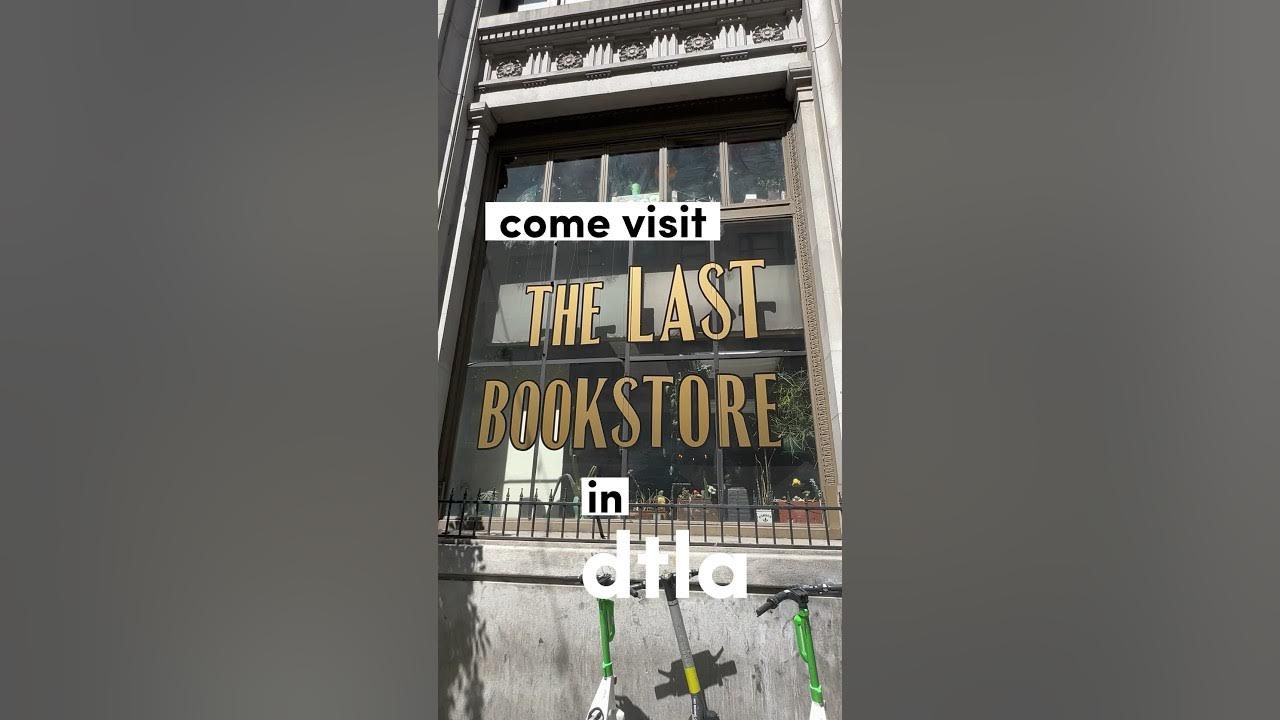 The Last Bookstore, DTLA books thelastbookstore losangeles dtla
