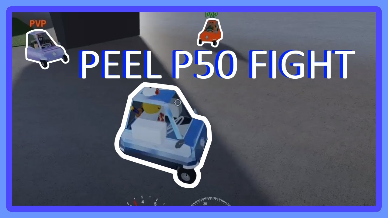 Jelly Roblox Derby Peel P50 Derby Roblox Car Crushers 2 Youtube