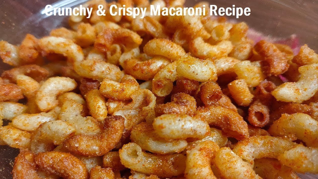 मैक्रोनी से बनाये कुरकुरे -Crunchy Macaroni Kurkure Recipe -Crispy Macaroni recipe @misscooker.