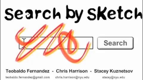 Search by Sketch