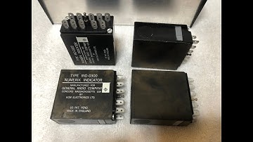 KGM edge-lit display "Numerik Indicator" model IND-0300 (England)