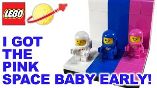 I got the Pink Space Baby early  Lego CMF series 26  3 Classic Space babies