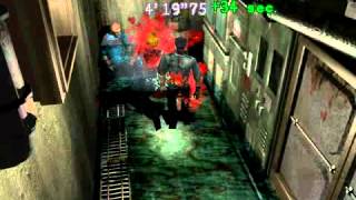 Resident Evil 3 - The Mercenaries Mikhail Rank A -  Score 2667 (1/3)