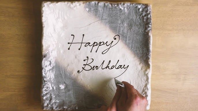 筆記体で書こう Happy Birthday Short Youtube