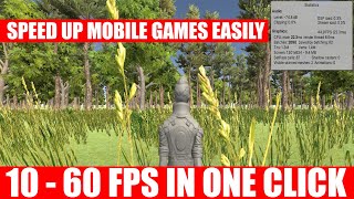 Celebrity Increase Mobile Game Speed In One Click With X-Frame FPS Accelerator | Boost Speed Of Game Unity Profile