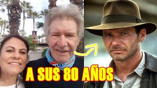 ASÍ VIVE HARRISON FORD  YA TIENE 80 AÑOS  Y CON UNA ESPOSA 20 AÑOS MENOR Y CON UNA FORTUNA DE 300 M