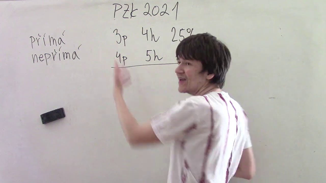 Přijímací zkoušky na SŠ 2021 #21 - Přímá úměrnost, nepřímá úměrnost