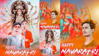 Navratri Photo Editing 2023 | kaise karen | Durga Puja Photo Editing Special | Navaratri Photo Edit screenshot 5