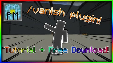 Vanish Plugin Pocketmine Tutorial! | Free Download! /vanish Pocketmine Plugin!