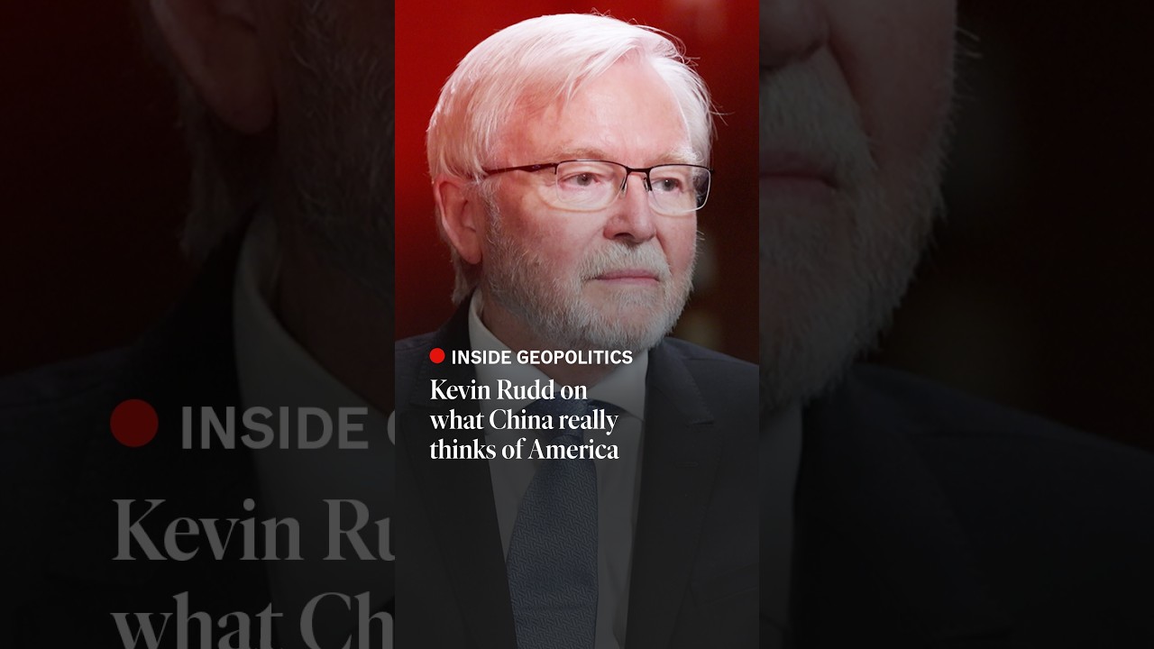 Kevin Rudd on what China really thinks of America | The Economist