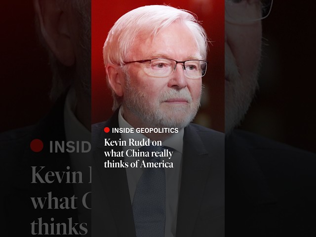 Kevin Rudd on what China really thinks of America | The Economist