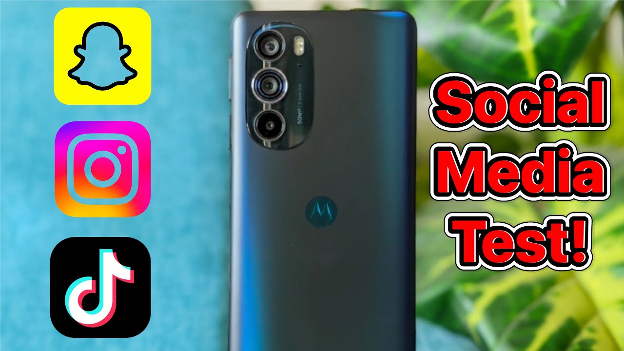 Motorola Edge Plus- Snapchat, Instagram, Tiktok and Google Meetings test!
