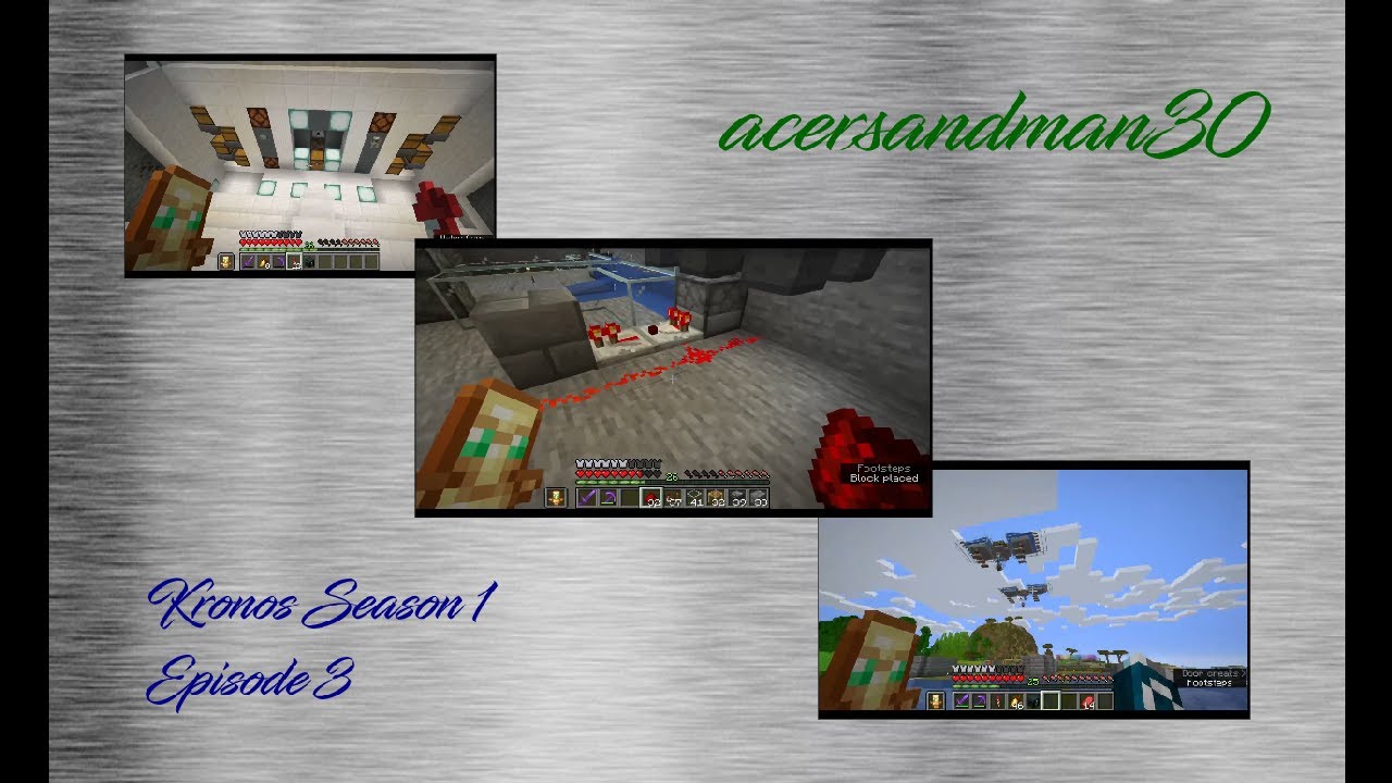 Kronos SMP S1 E3, Shulker Box Storage System, The shopping district and farms!