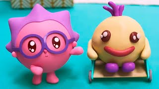 картинка: Малышарики - Сборник забавных серий | Мультфильмы для детей😃 ЛЮБИМЫЕ СЕРИИ!