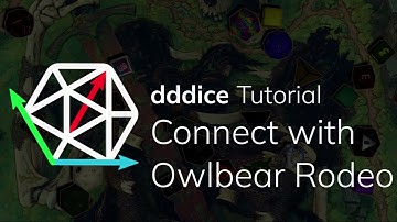 dddice Tutorial - Connect with Owlbear Rodeo 2.0