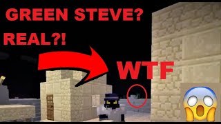 GREEN STEVE HAUNTED SEED! REAL SIGHTING!!! *NOT CLICKBAIT* (WARNING - SCARY!)