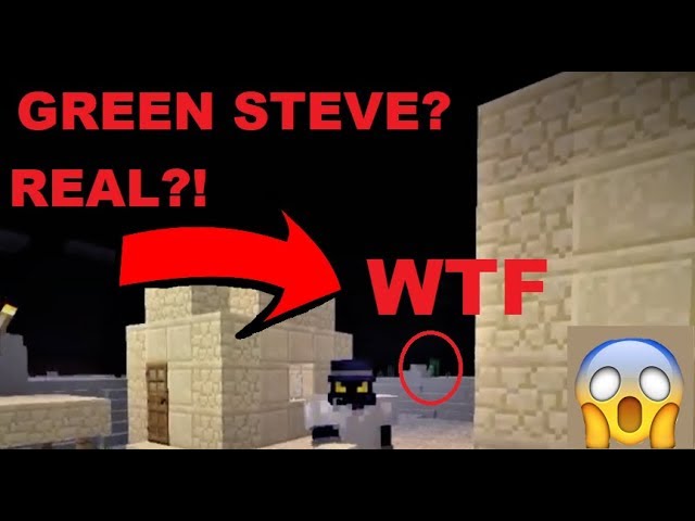 Green Steve Haunted Seed Real Sighting Not Clickbait Warning Scary By Fizzy