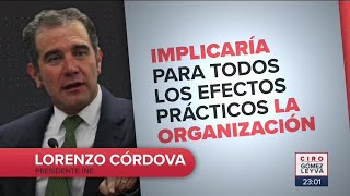 Lorenzo Córdova reacciona a consulta de juicio a expresidentes | Noticias con Ciro Gómez Leyva