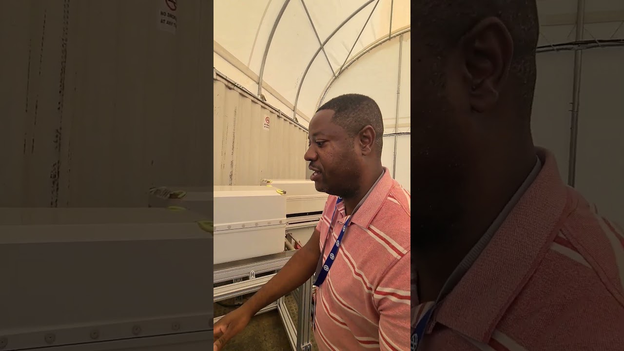 Battery Swap and Charge Station For Electric Tractors in  Rwanda 🇷🇼