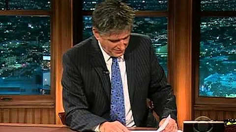 Late Late Show with Craig Ferguson 2/3/2009 Robin ...