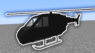 Helicoptero Que Funciona Sem Mods Minecraft