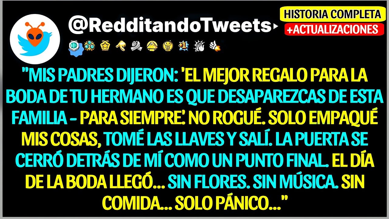 👨‍👩‍👦💔 Mis padres me dijeron: 