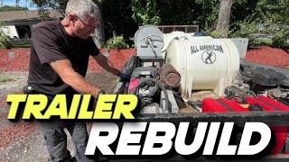 The CHEAPEST Pressure Washing Trailer Build (REBUILD)