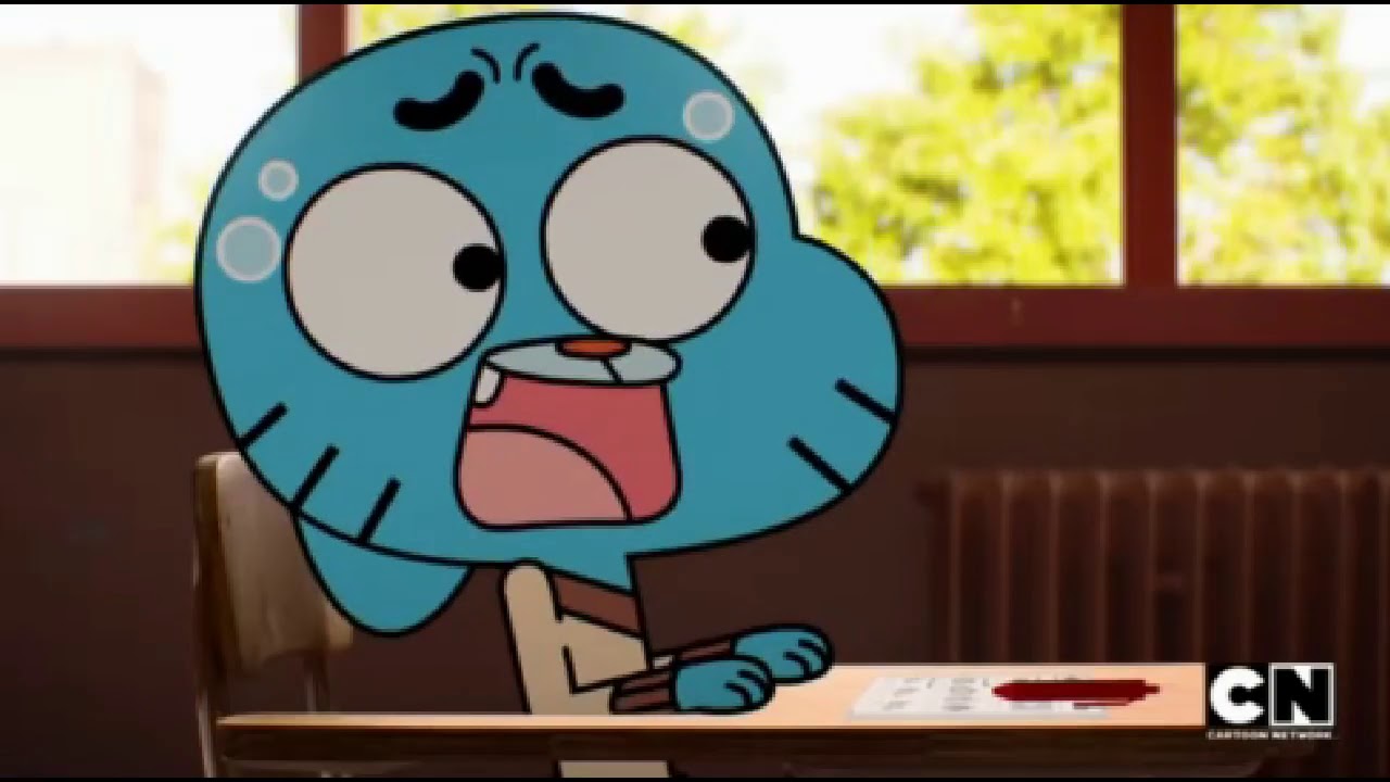The Amazing World of Gumball The Grades Episode Clip Cheating on The Exam 1080pHD - YouTube