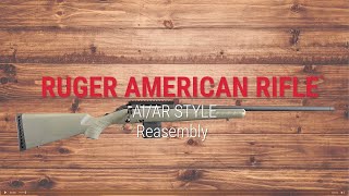 Reembly Of The Ruger American Rifle With An Aiar Mag Well Tech Tip