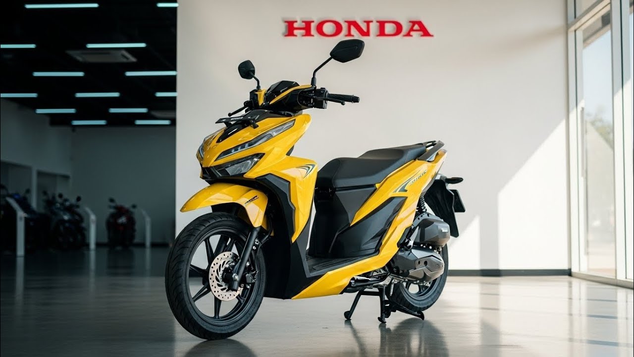 Представлен скутер Honda 150 2026 года 😱 | Новый дизайн, характеристики и цена!