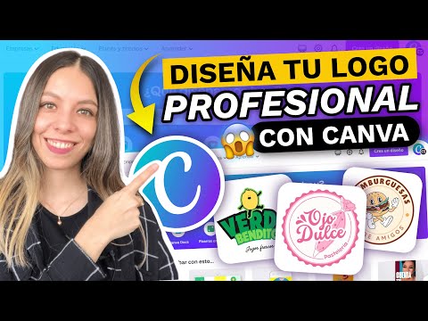 COMO CREAR UN LOGO PROFESIONAL EN CANVA GRATIS DESDE CERO 🚀