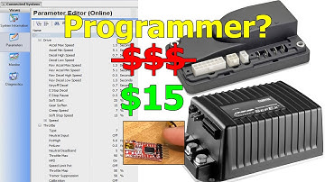 Curtis 1309 USB compatible programmer with FT232 TTL golf carts forklifts and many motor controllers