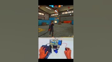 Mastering Free Fire: Keyboard Mouse  in mobile with Handcam#totalgaming #shorts #short #gameplay