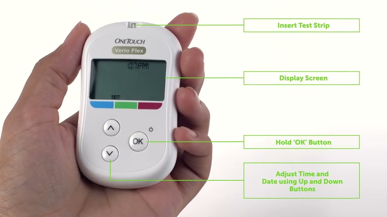 OneTouch Verio Flex® meter. Setting Up Your Meter. 