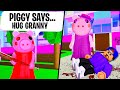 PIGGY SIMON SAYS IN ROBLOX! (Part 9)
