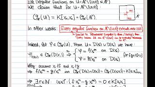 03.06 Extending regular functions over sets of high codimension