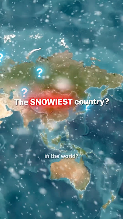 The Snowiest Country in the World ❄️ Snow as Tall as a 5-Story Building 🤯
