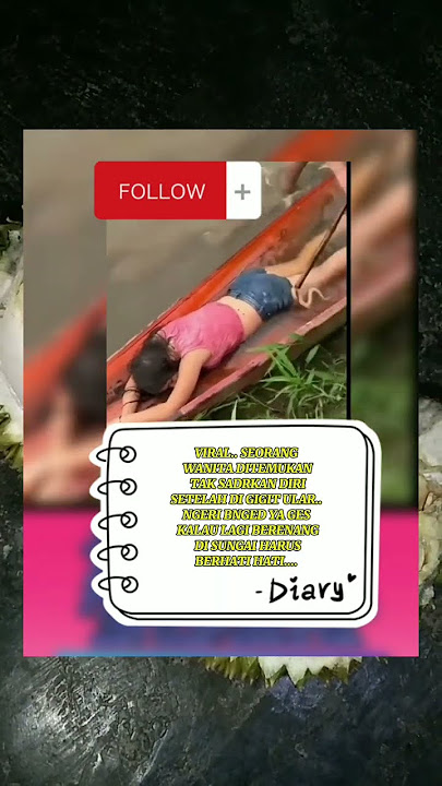 sungguh ksihan wanita ini tak sadrkan diri akibt di gigit ulanr ges #beritaterkini #viralvideo #fyp