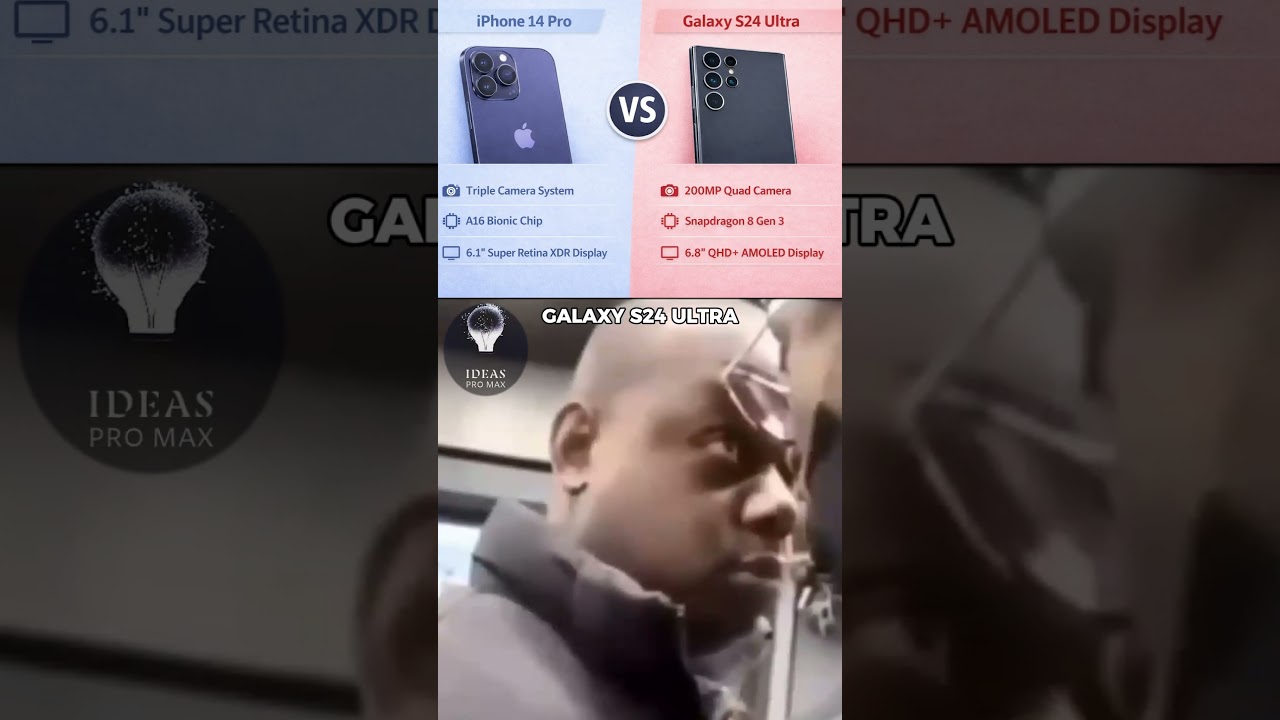 iPhone 14 Pro vs Galaxy S24 Ultra Full Comparison