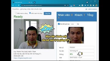Giới thiệu FaceMon - phần mềm nhận diện điểm danh khuôn mặt