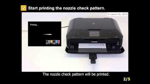 PIXMA MG7720: Uneven color or faded color on the printed page